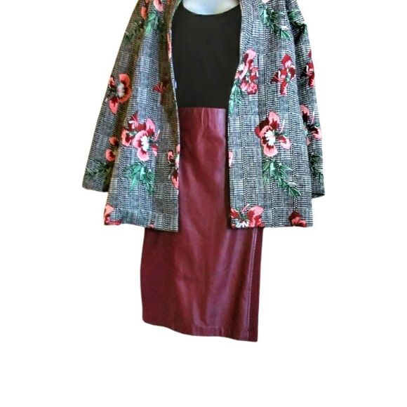 BLAZER by Gramercy 22 FLORAL  Lightweight Fully Lined Size L - Picture 6 of 7